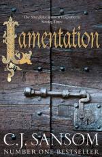 CJ SANSOM Lamentation (Shardlake #6). Reviewed by Peter Corris